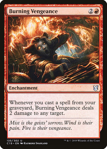 Burning Vengeance [Commander 2019] Magic: The Gathering