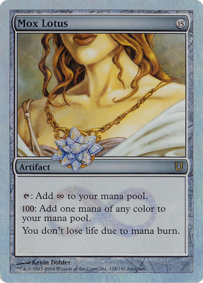 Mox Lotus (Alternate Foil) [Unhinged] Magic: The Gathering