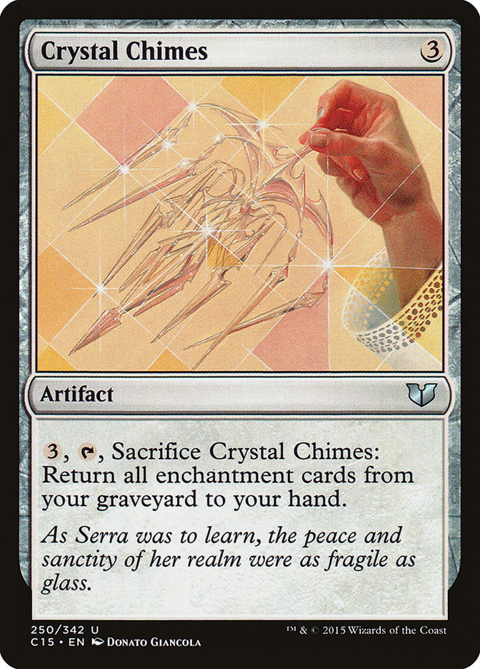 Crystal Chimes [Commander 2015] Magic: The Gathering