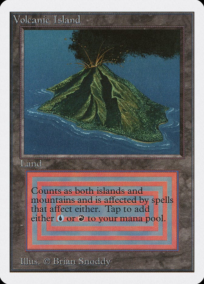 Volcanic Island [Unlimited Edition] Magic: The Gathering