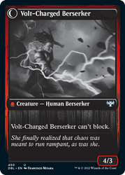 Voltaic Visionary // Volt-Charged Berserker [Innistrad: Double Feature] Magic: The Gathering