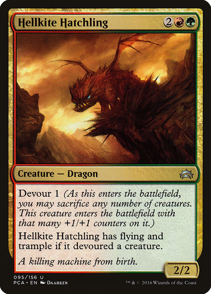 Hellkite Hatchling [Planechase Anthology] Magic: The Gathering