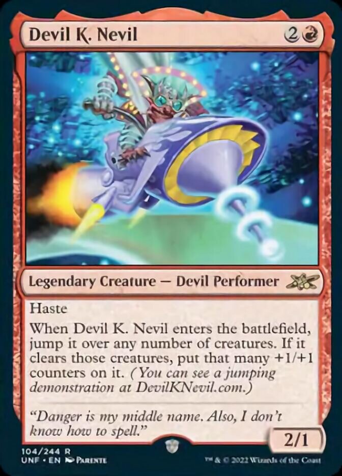 Devil K. Nevil [Unfinity] Magic: The Gathering