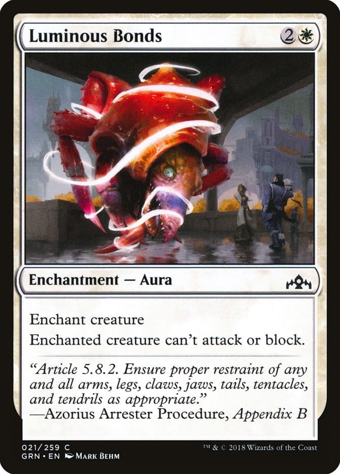 Luminous Bonds [Guilds of Ravnica] Magic: The Gathering