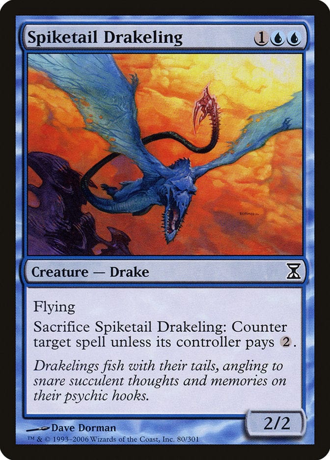 Spiketail Drakeling [Time Spiral] Magic: The Gathering