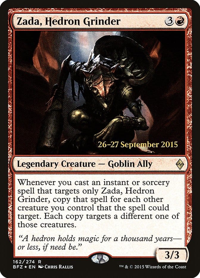 Zada, Hedron Grinder [Battle for Zendikar Prerelease Promos] Magic: The Gathering