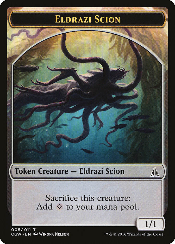 Eldrazi Scion Token (005/011) [Oath of the Gatewatch Tokens] Magic: The Gathering