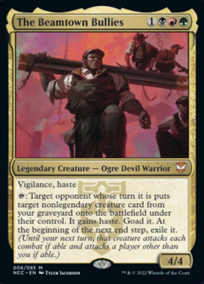 The Beamtown Bullies [Streets of New Capenna Commander] Magic: The Gathering