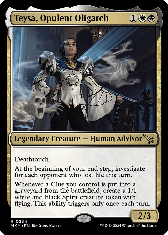 Teysa, Opulent Oligarch [Murders at Karlov Manor] Magic: The Gathering