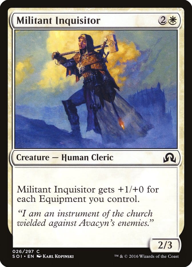 Militant Inquisitor [Shadows over Innistrad] Magic: The Gathering