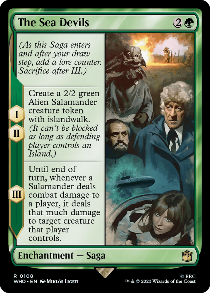 The Sea Devils [Doctor Who] Magic: The Gathering