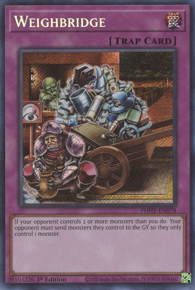 Weighbridge [PHHY-EN078] Secret Rare - Yugioh Cards For Your TCG Needs!