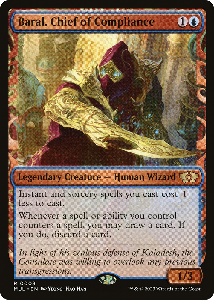 Baral, Chief of Compliance [Multiverse Legends] Magic: The Gathering