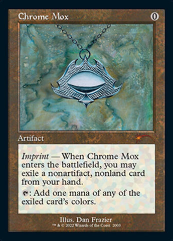Chrome Mox (Retro) [Secret Lair Countdown Kit] Magic: The Gathering