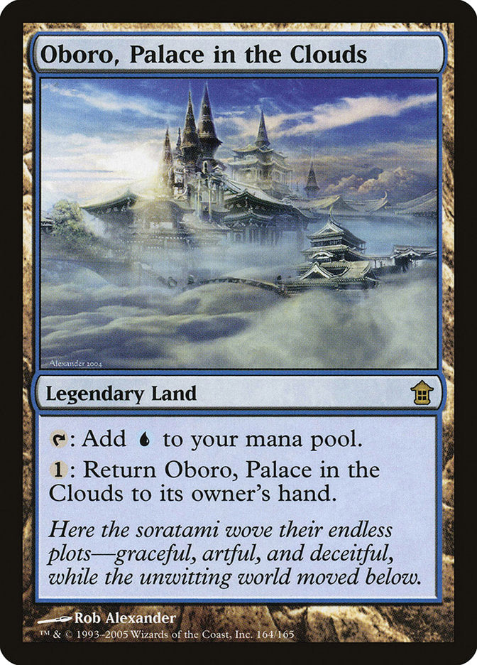 Oboro, Palace in the Clouds [Saviors of Kamigawa] Magic: The Gathering