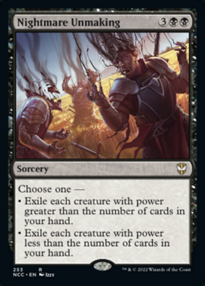 Nightmare Unmaking [Streets of New Capenna Commander] Magic: The Gathering