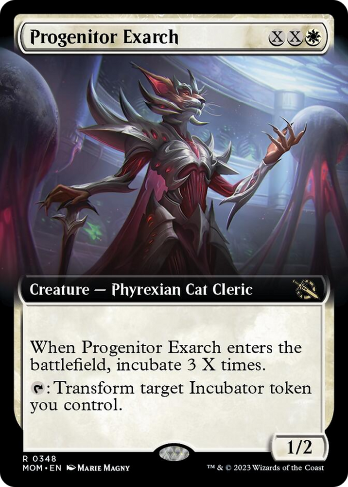 Progenitor Exarch (Extended Art) [March of the Machine] Magic: The Gathering
