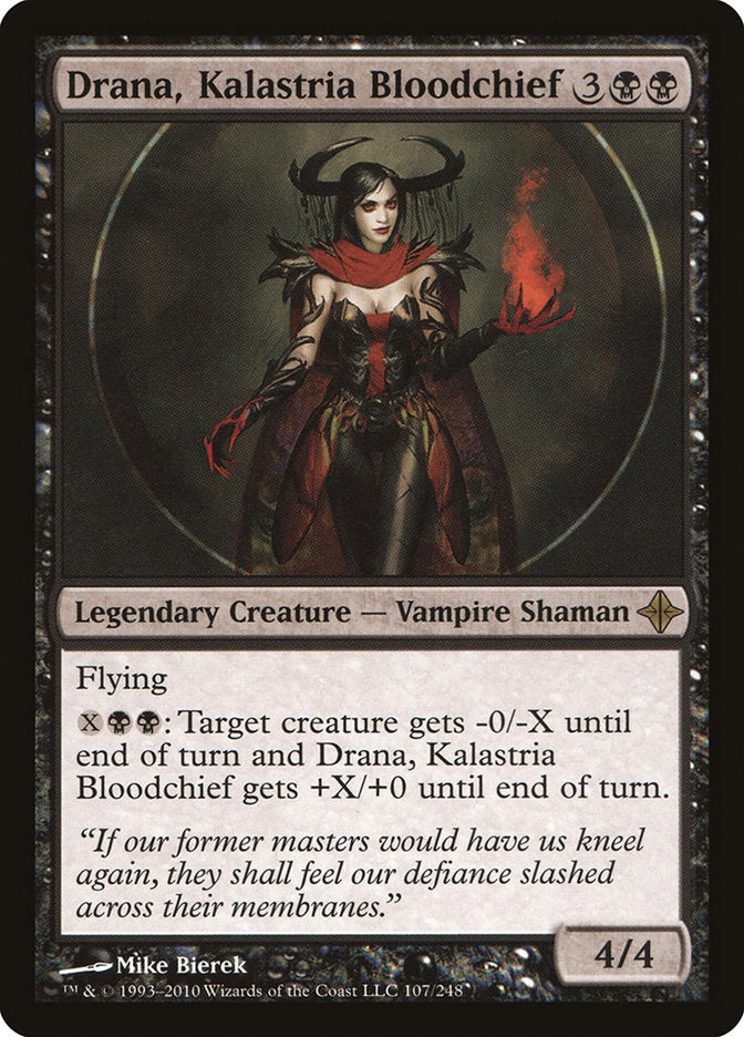 Drana, Kalastria Bloodchief [Rise of the Eldrazi] Magic: The Gathering
