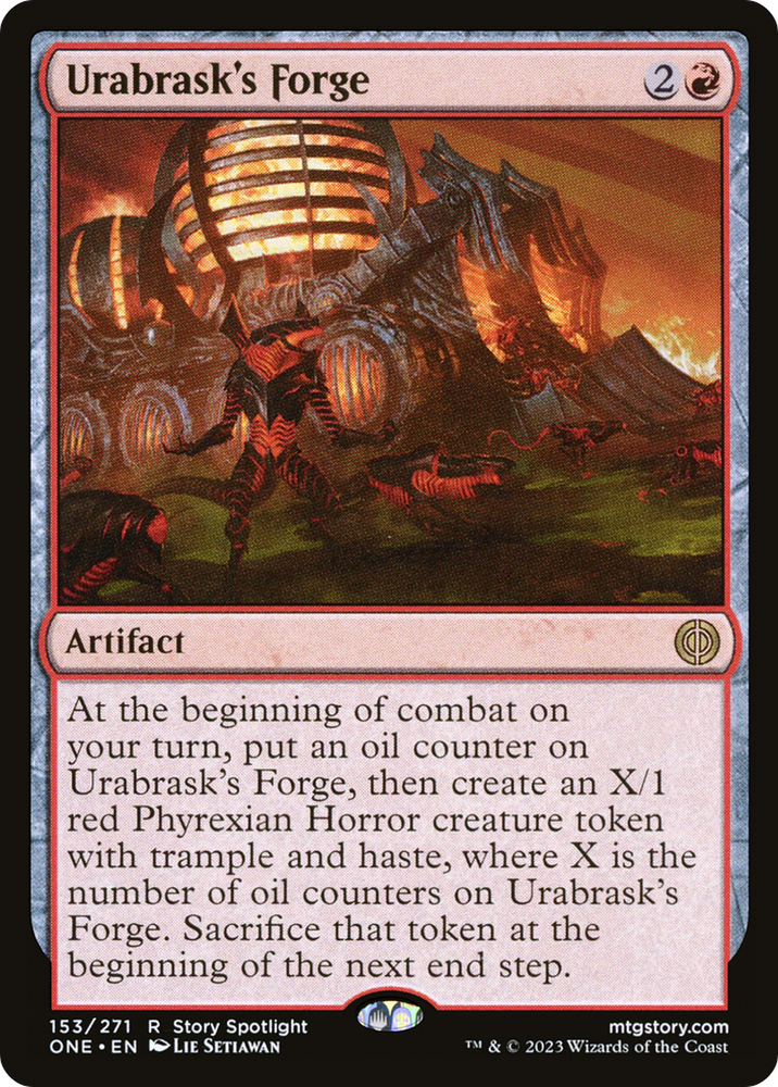 Urabrask's Forge [Phyrexia: All Will Be One] Magic: The Gathering
