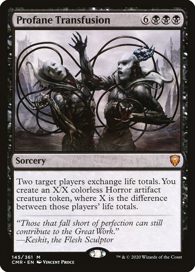 Profane Transfusion [Commander Legends] Magic: The Gathering