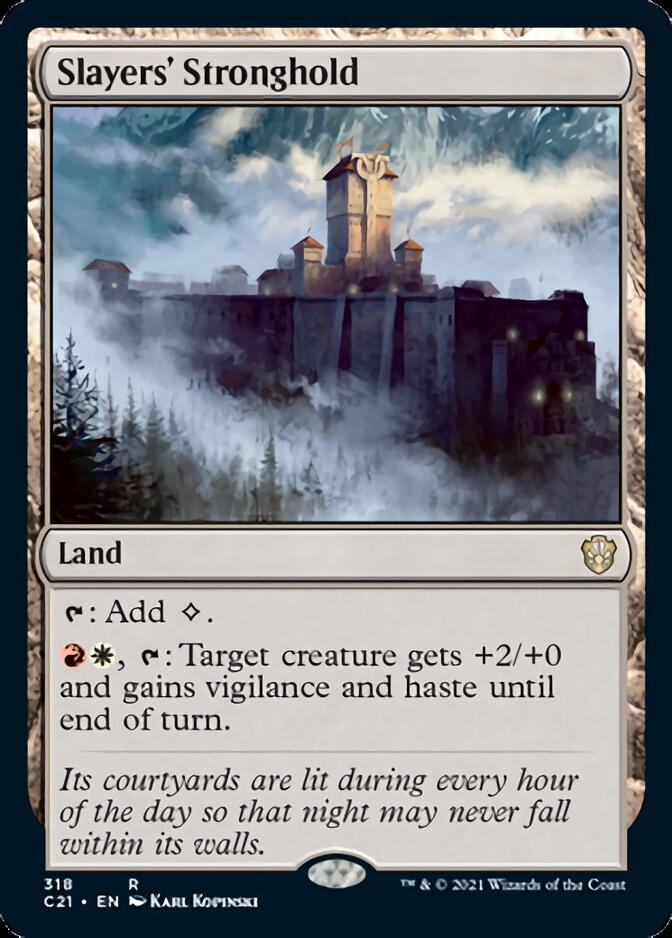 Slayers' Stronghold [Commander 2021] Magic: The Gathering