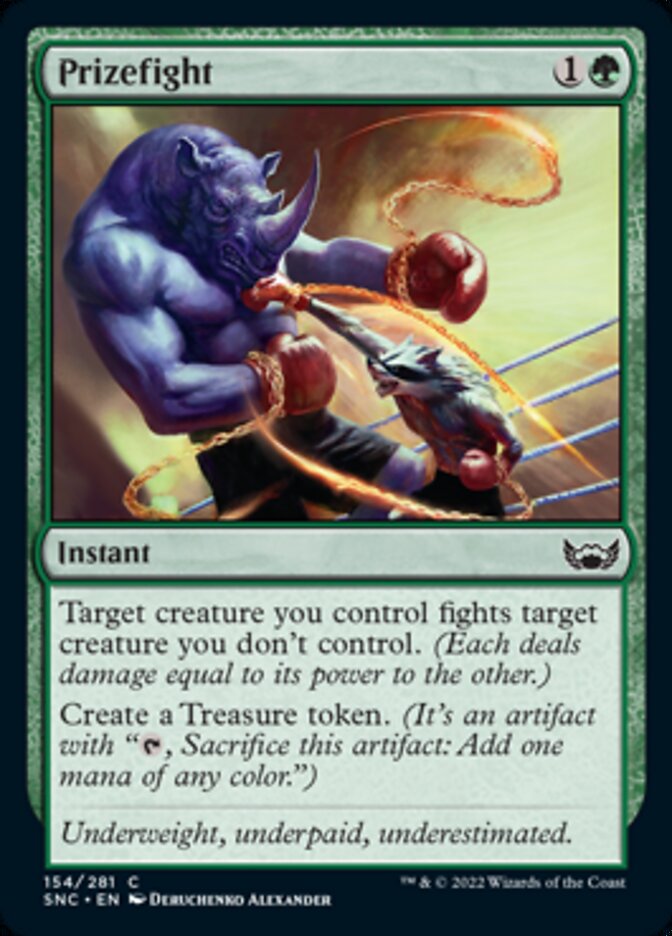 Prizefight [Streets of New Capenna] Magic: The Gathering