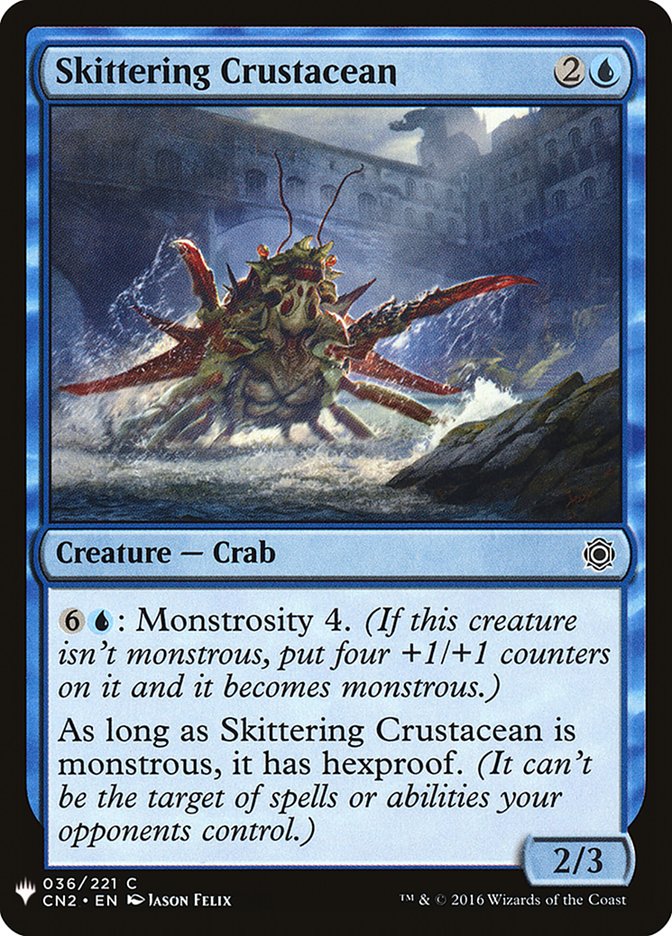 Skittering Crustacean [Mystery Booster] Magic: The Gathering