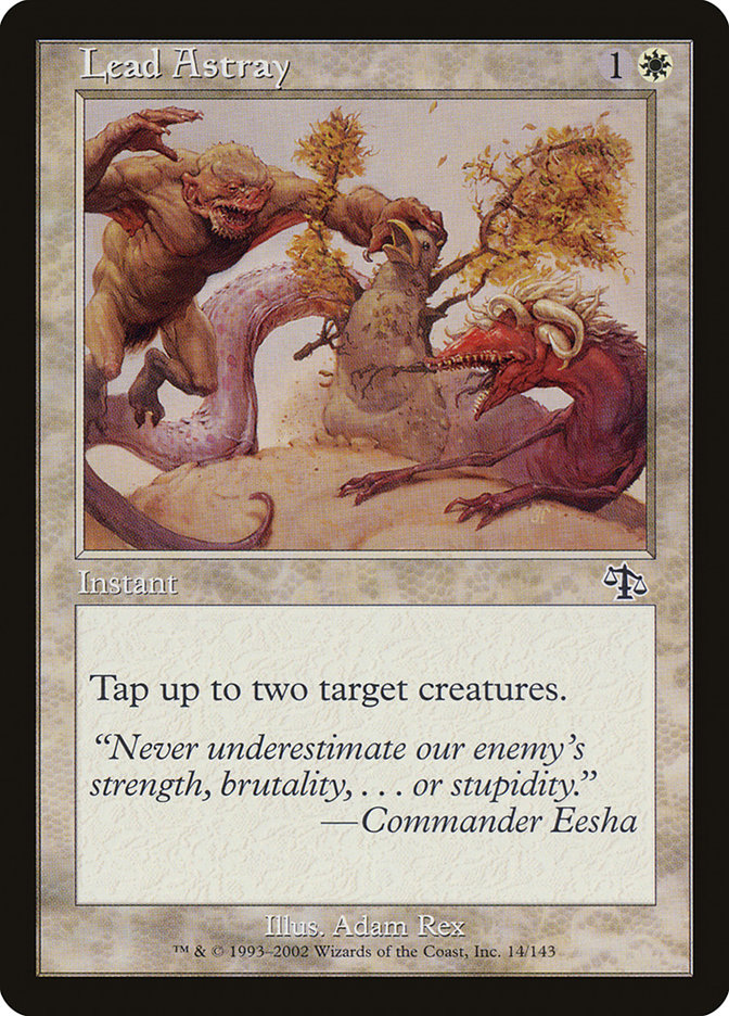 Lead Astray [Judgment] Magic: The Gathering