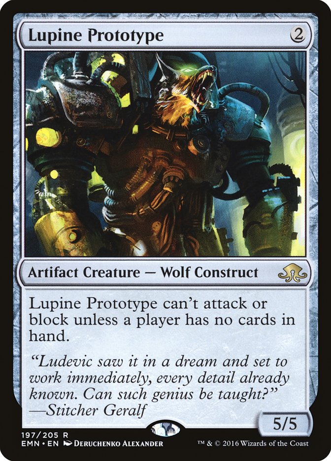 Lupine Prototype [Eldritch Moon] Magic: The Gathering