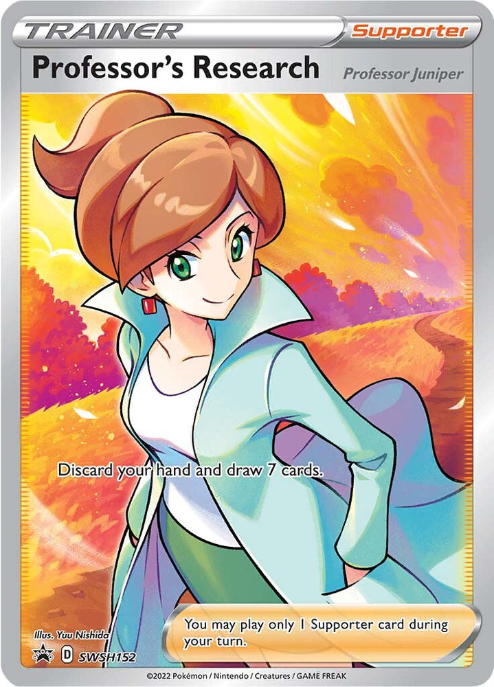 Professor's Research (SWSH152) [Sword & Shield: Black Star Promos] Pokémon