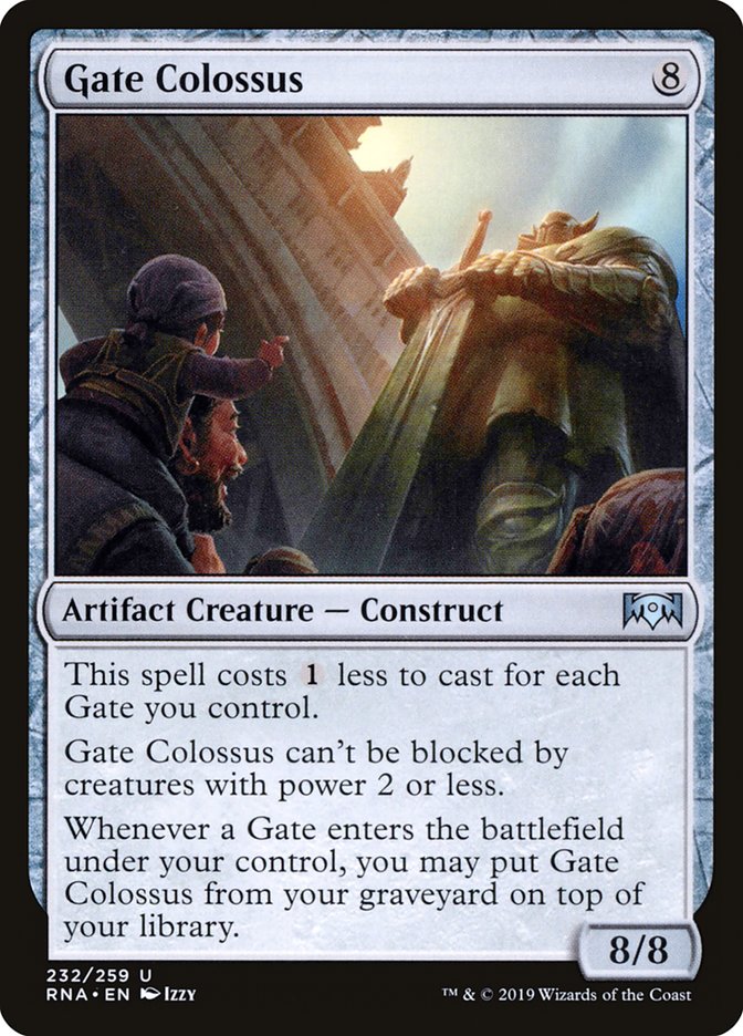 Gate Colossus [Ravnica Allegiance] Magic: The Gathering