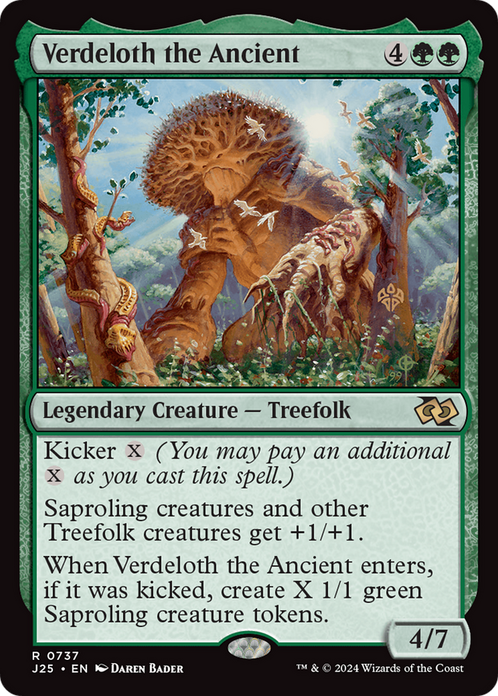 Verdeloth the Ancient [Foundations Jumpstart] Magic: The Gathering