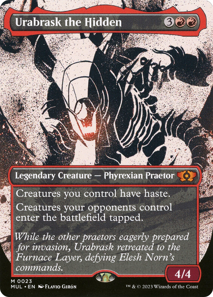 Urabrask the Hidden [Multiverse Legends] Magic: The Gathering