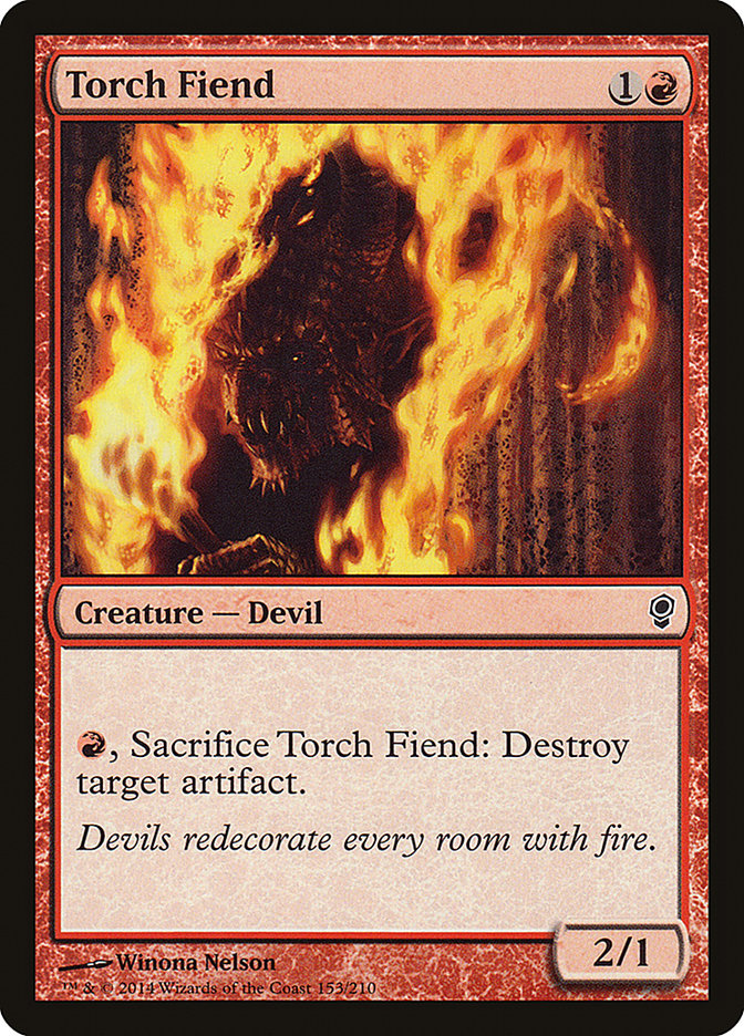 Torch Fiend [Conspiracy] Magic: The Gathering