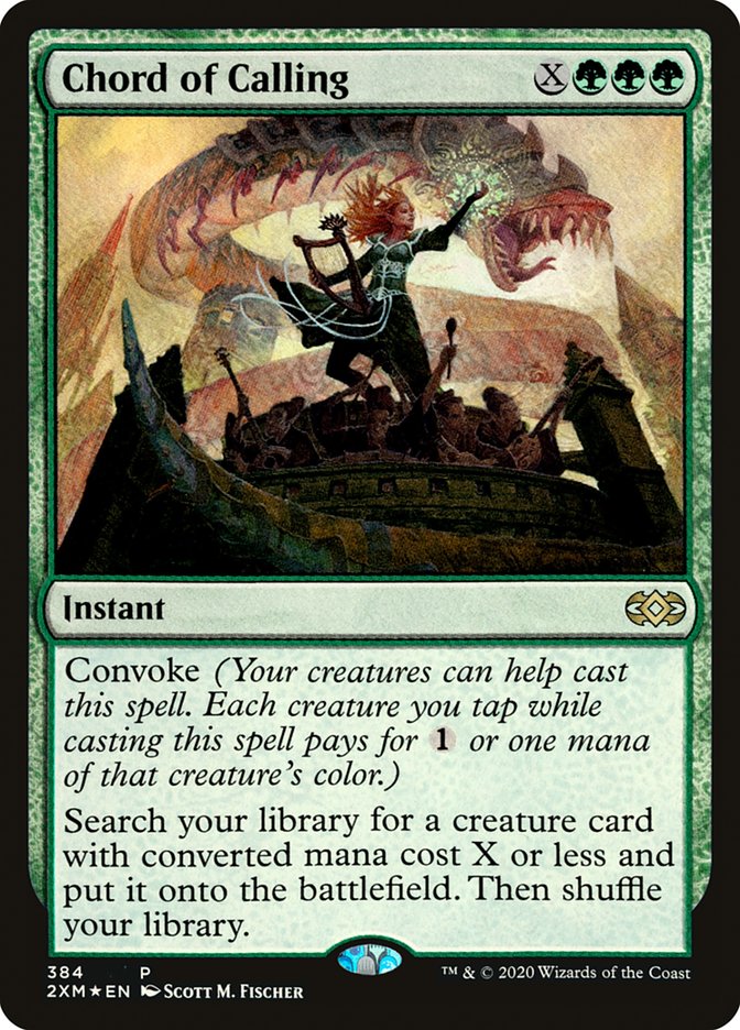Chord of Calling [Double Masters Promos] Magic: The Gathering