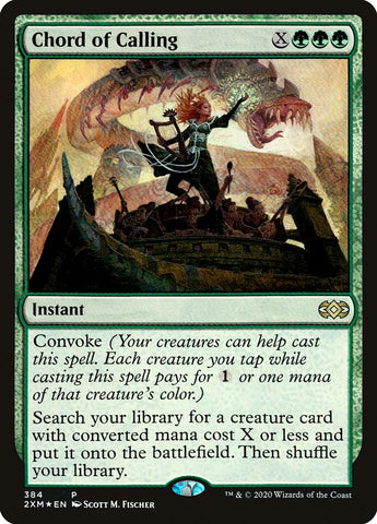 Chord of Calling [Double Masters Promos] Magic: The Gathering