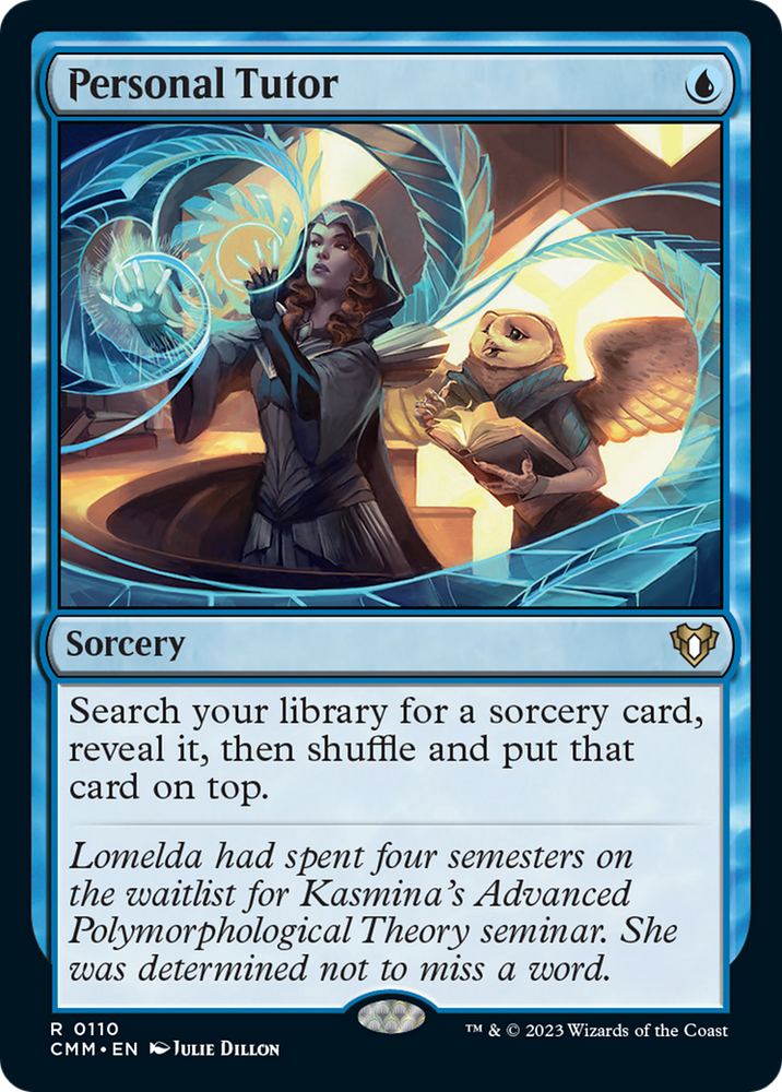 Personal Tutor [Commander Masters] Magic: The Gathering