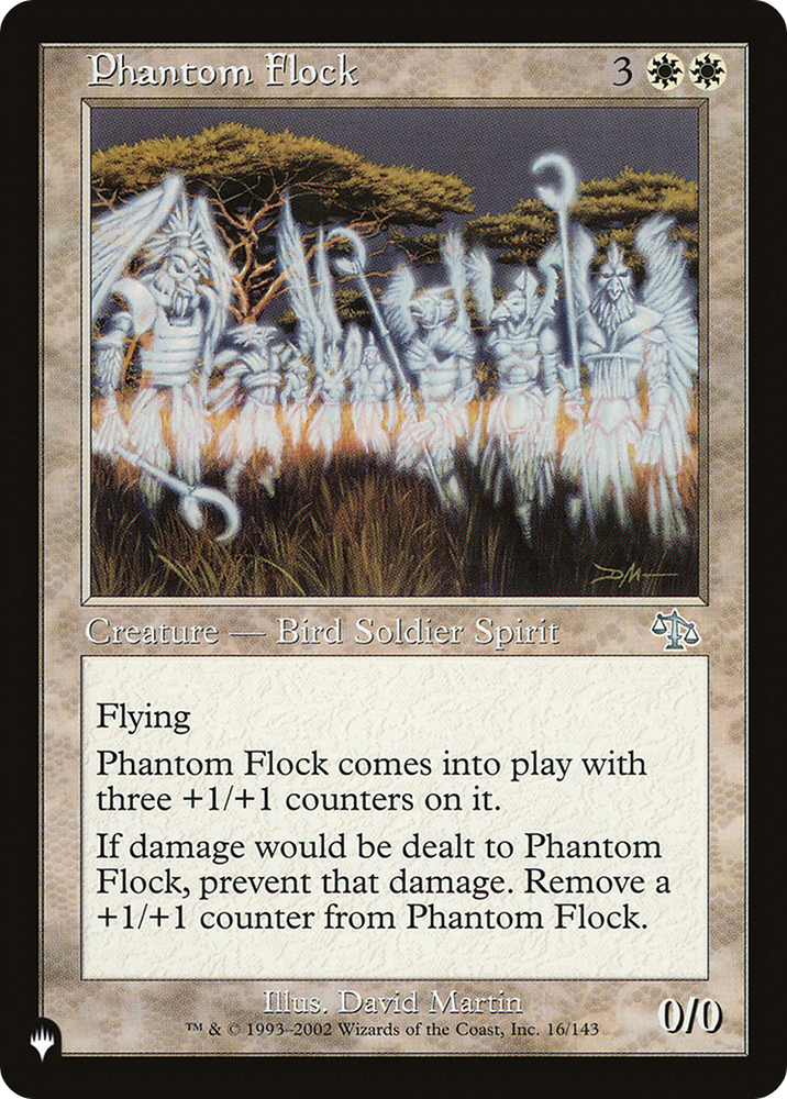 Phantom Flock [The List] Magic: The Gathering