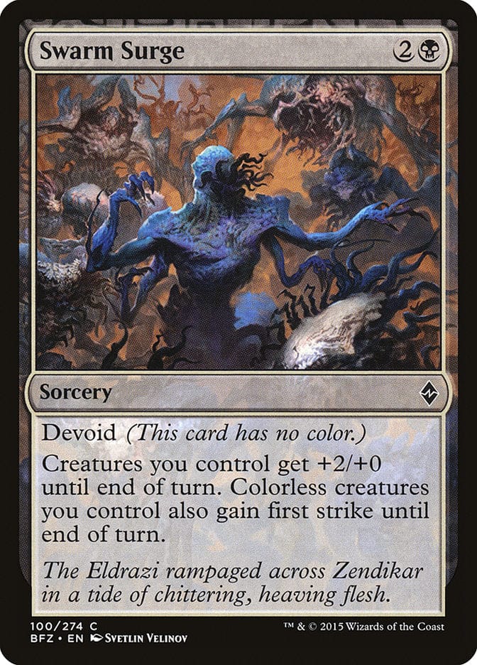 Swarm Surge [Battle for Zendikar] Magic: The Gathering