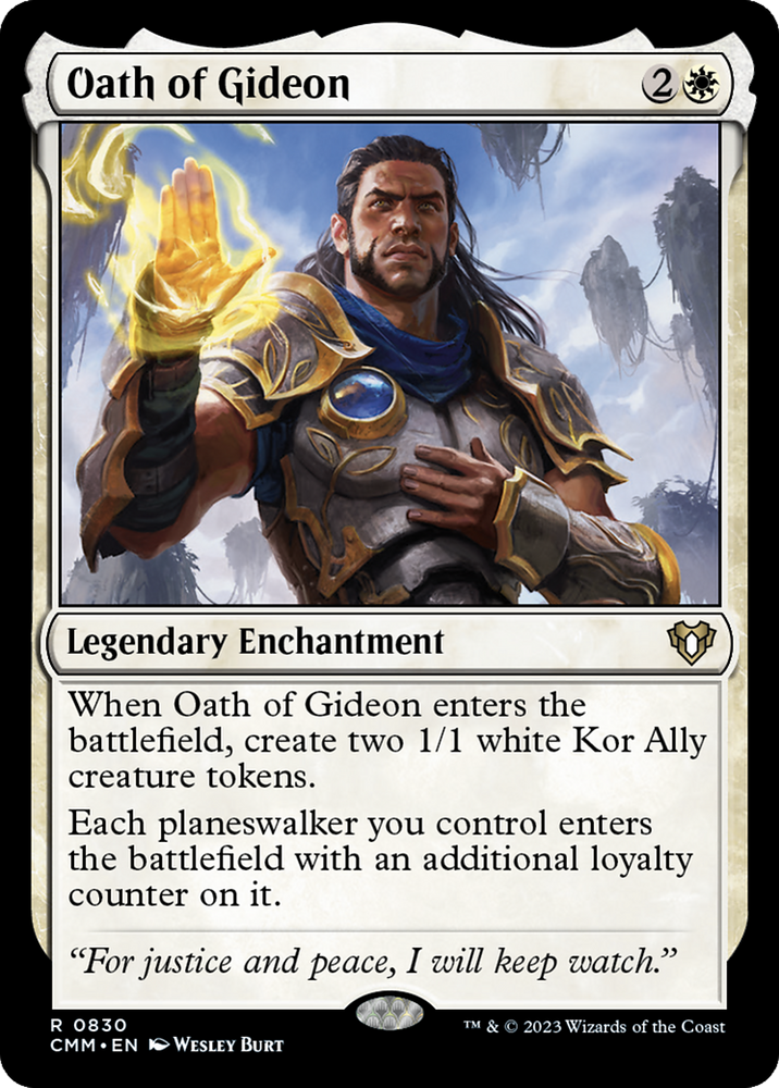 Oath of Gideon [Commander Masters] Magic: The Gathering