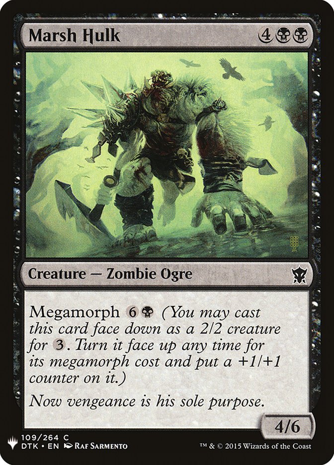 Marsh Hulk [Mystery Booster] Magic: The Gathering