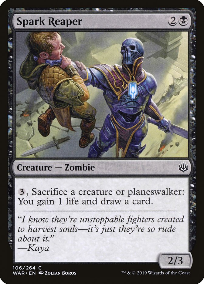 Spark Reaper [War of the Spark] Magic: The Gathering