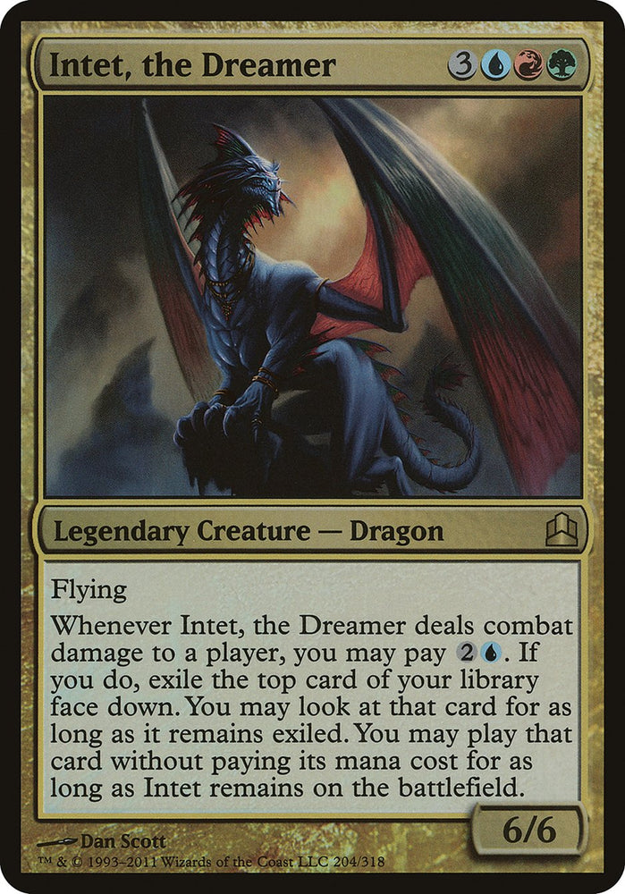 Intet, the Dreamer (Oversized) [Commander 2011 Oversized] Magic: The Gathering