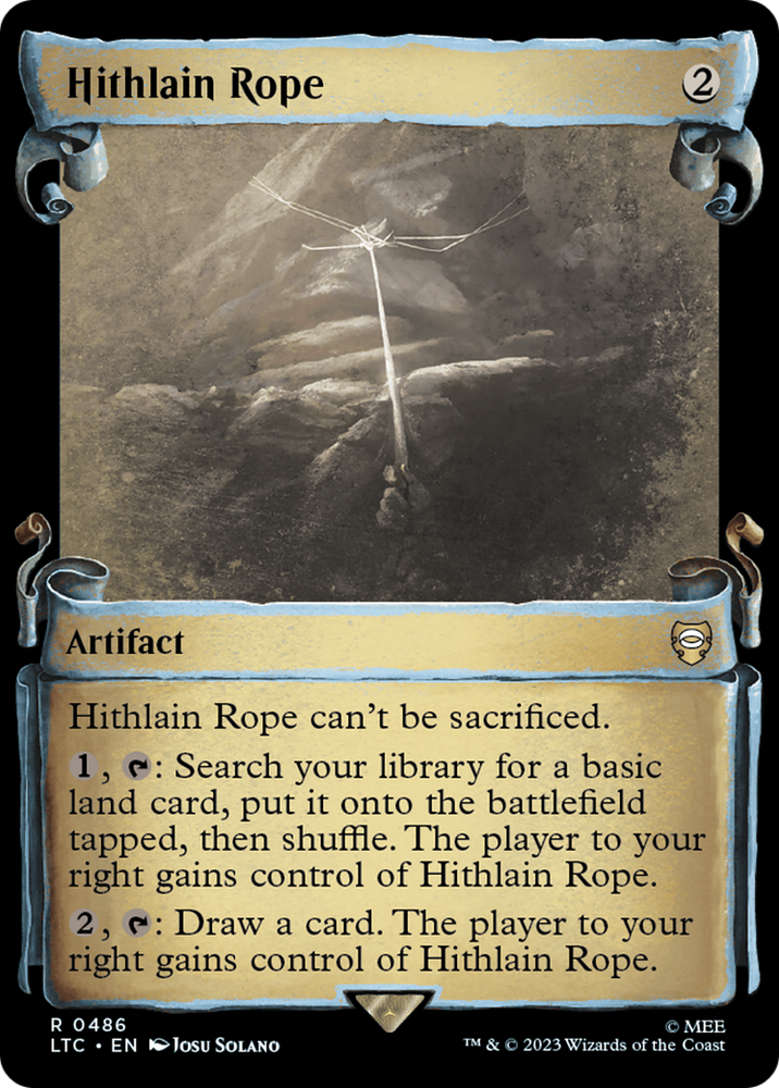 Hithlain Rope [The Lord of the Rings: Tales of Middle-Earth Commander Showcase Scrolls] Magic: The Gathering