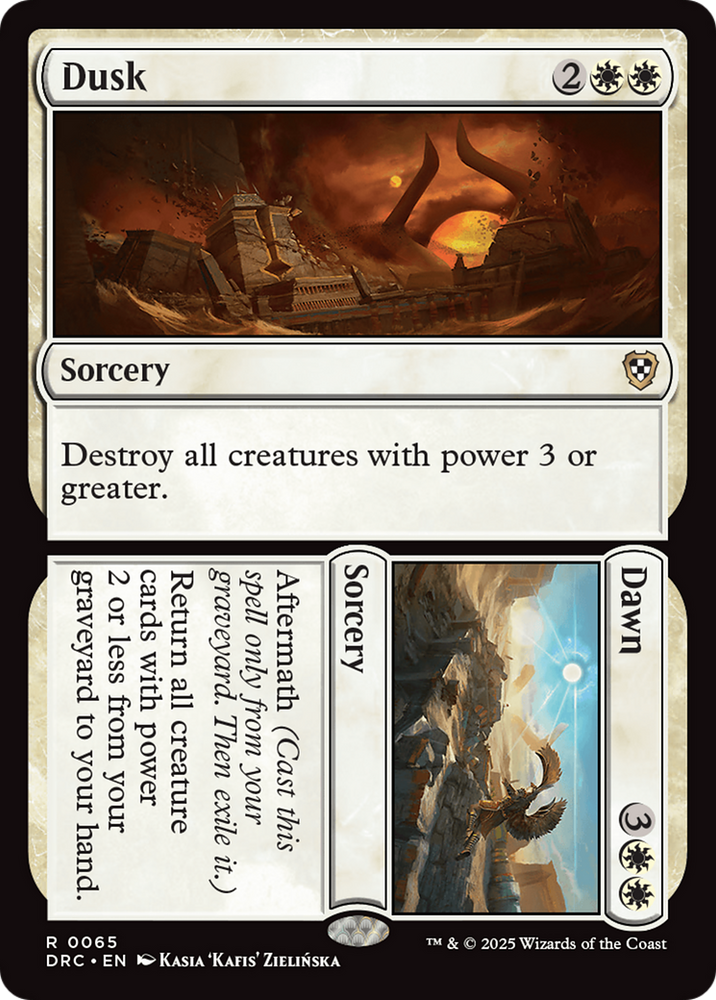 Dusk // Dawn [Aetherdrift Commander] Magic: The Gathering