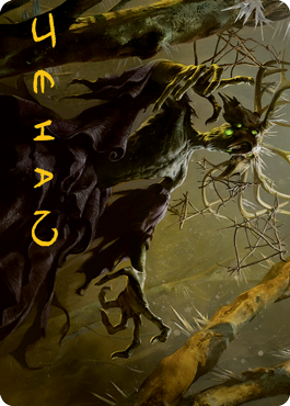 Old Stickfingers Art Card (Gold-Stamped Signature) [Innistrad: Midnight Hunt Art Series] Magic: The Gathering