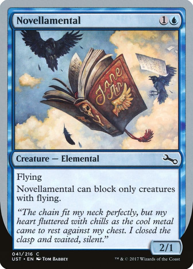 Novellamental ("The chain fit my neck...") [Unstable] Magic: The Gathering