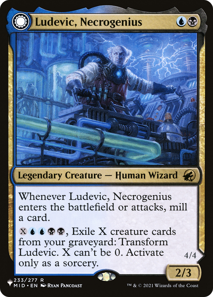 Ludevic, Necrogenius // Olag, Ludevic's Hubris [Secret Lair: From Cute to Brute] Magic: The Gathering