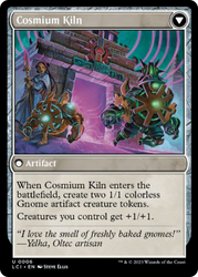 Clay-Fired Bricks // Cosmium Kiln [The Lost Caverns of Ixalan] Magic: The Gathering