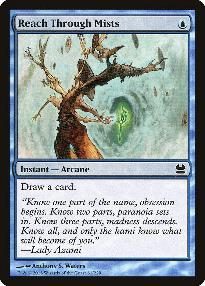 Reach Through Mists [Modern Masters] Magic: The Gathering